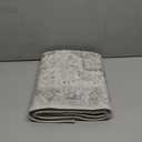 GENIMO Runner Rug 2x6 Non Slip Machine Washable Vintage Hallway Runner Rug, Low PileLightweight Rugs for Entryway, Hallway, Kitchen and Corridor, Light Taupe Brown