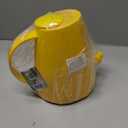 Watering Can for Indoor Outdoor Plants, Modern Small Watering Cans with Removable Nozzle, Long Spout Watering Can for Indoor Bonsai Plants Garden Flowers 1/2 Gallon 1.8L 60OZ (Yellow)