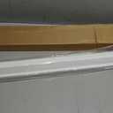 LazBlinds Cordless Cellular Shades, No Tools No Drill Blackout Honeycomb Shades Pleated Blinds for Windows, 28.5'' W x 48'' H, Silver White