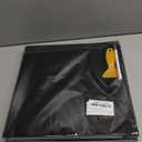 Large Photo Album Self Adhesive Scrapbook Album for 46 57 810 Pictures DIY Magnetic Linen Cover Album 40 Pages for Family Wedding Gifts with Metal Pen and Plastic (Black)