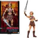 Barbie Signature Doll, Ken He-Man Collectible in Battle Harness, Sword, Doll Stand & Displayable Packaging, Motu Movie Theme