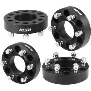 HISH 6 Lug 6x135 Wheel Spacers for F150 2015-2022,1.5in Thick Wheel Spacers 14x1.5 Studs & 87.1 mm Hub Bore Compatible with F150,Expedition,Navigator,Package of 4