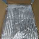 QuliMetal 304 Stainless Steel 7524 Grill Grates & 7621 Flavorizer Bars, 65505 Heat Deflectors for Weber Genesis 300 Series with Front Control Knob, Replacement for Genesis E310 S310 E/S320 E/S330