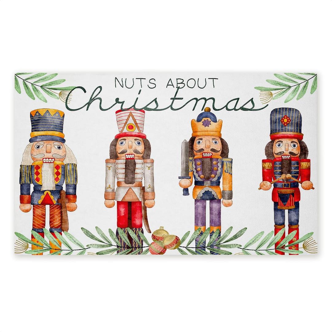 Stupell Industries Nuts About Christmas, 30 x 18