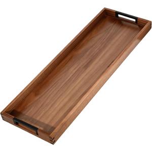 Joy&Grace Acacia Large Charcuterie Board with Handles 36 Inch Serving Tray
