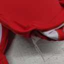 RXRXCOCO Women Front Cross CutOut One Piece Swimsuit Tummy Control High Waisted Monokini Bathing Suit (13 Red), XL