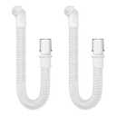 2 Packs Replacement Short Tube and Elbow for Resmed AirFit N20, Airtouch N20 Mask - No Leakage - Reduce Noise