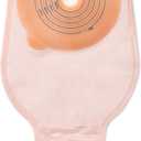 20 PCS Colostomy Bags, Ostomy Bag Colostomy Supplies, One Piece Drainable Pouches with Clamp Closure for Ileostomy Stoma Care, Hydrocolloid & Non-Woven Border, Cut-to-Fit 15-65MM