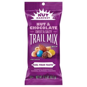 Nut Harvest, Chcnut Trail Mix, 2.25 Ounce (EXP 03/09/27)