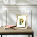 LUCKYLIFE 8x10 Picture Frame Set of 4, Rustic Farmhouse Picture Frames for Table or Wall Hanging