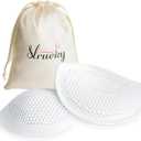 Silicone Bra Inserts Push Up 32A, Bra Pads Inserts (White 36/38 B/C)