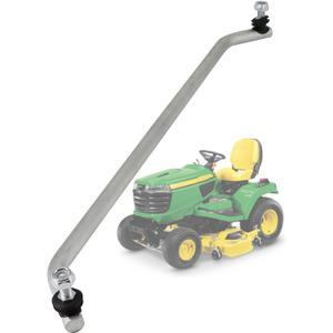 Dokili AM133800 Tie Rod Steering Linkage with Locknuts Compatible with John Deere GT225 GT235 GT235E GT245 GX255 LX280 LX289 Riding Mowers Heavy Duty Steel Steering Bar Drag Link AM123661