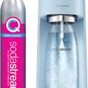 SodaStream Terra Sparkling Water Maker (Misty Blue) with CO2 and Dishwasher Safe Bottle