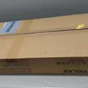 TIQLAB Electric Height Adjustable Standing Desk 47.223.6 inch, Sit Stand Desk with Splice Board, Memory Controller, White Frame & Maple Top Computer Workstation for Home Office