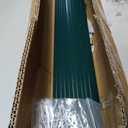URBANVISTA 10 Pack Metal Fence Posts, 4 FT Heavy Duty U-Post, Green Garden Stakes, No-Dig Post Anchors for Wire Fences, Temporary Fencing, Electric Fence, and Corner Support