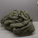 WRENSONGE King Size Comforter Set - 3 Pieces Olive Green Comforter Prewashed Soft Lightweight for All Seasons,Fluffy Down Alternative Comforter King Size with 2 Pillow Shams