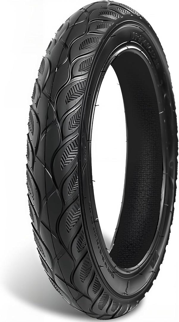 12x2.50 (64-203) Tire Fit for Diggler Dirt Doggy Kick Scooter, Bike, Stroller, Abrasion-resistant, Replacement for 12x2.125 12-1/2"x2-1/4" (62-203)