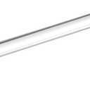 Amerock | Cabinet Pull | Clear/Polished Nickel | 6-5/16 inch (160 mm) Center to Center | Glacio | 1 Pack | Drawer Pull | Drawer Handle | Cabinet Hardware
