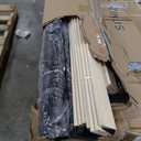 Zinus Walter Standard Profile Metal Smart Box Spring / Mattress Foundation / Wood Slat Support / Easy Assembly (Queen, White)