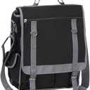Bellino Expresso Vertical Messenger, Black, One Size