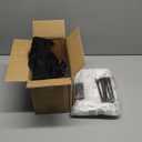 Kenburg 23Ft Light Up Spider Web Halloween Decorations Outdoor, 180 Orange and Purple LED Giant Web, 24 Spiders & 60g Stretch Cobweb Decor, 8 Modes Scary Lights for Outdoor Yard