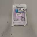 Compatible with iPhone 16 Case with HD Screen Protector, Heavy Duty Shockproof [3 in 1] Clear Phone Cases for iPhone 16 6.1" (Purple)