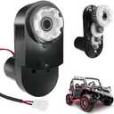 24 Volt High Torque Motor Gearbox for 4x4 Power Wheels, 24V Brushless Motor for Ride on Truck, Huffy Torex Parts, ATV, 2300RPM, 150W, 18V/20V, MY4845