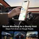 Car Phone Holder for Magsafe - Vacuum Magnetic Suction Phone Holder Mount with 360 Adjustable Stand Car Accessories for Car/Gym/Mirror/Smooth Surface ,Travel Essentials for iPhone 17/16/15/14/13/12