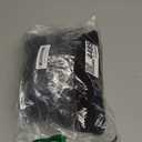 BZB Women's V Neck Long Sleeve Knit Loose Oversized Pullover Sweater Top (Medium, Black)