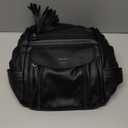 Shrrie Backpack Purse for Women Fashion Leather Backpack Purse Designer Travel Backpack Convertible Shoulder Bag with Wristlet (2-2 Two-tone Black)