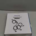 DEWENWILS 25Ft Outdoor Extension Cord Multiple Outlets, Evenly Spaced 3 Outlets Plugs with Safety Cover, 16/3 SJTW Weatherproof Wire for Outdoor String Lights and Holiday Decorations (Green)