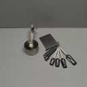 Measuring Cups and Spoons Set of 19, 7 Stainless Steel Stackable Measuring Cups, 9 Measuring Spoons, Metal Measuring Spoons and Cups for Dry or Wet Ingredients During Kitchen & Baking