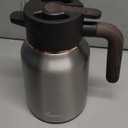 Vondior Coffee Carafe 35oz/1.0L - 24Hours Coffee Thermal- Insulated 304 Stainless Steel Hot Beverage Dispenser - Thermal Coffee Carafes For Keeping Hot/Cold Coffee, Drink Dispenser for Parties