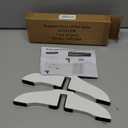 WELLAND Support Feet for 360 Degree Configurable Gate Collection, White, A Pair