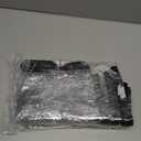 Window Insulation Kit for Winter Adjustable Plastic Insulated Window Cover Sealer Reusable Thermal Thicken Clear Insulation Wrap Transparent Film with Hook and Loop Tape for Winterizing 48'' x 63''