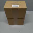 2 x Tiki Head Solar Statue Light for Garden Decor and Bar Decoration (Red)