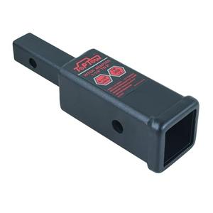 TOPTOW 64408 Trailer Hitch Receiver Adapter 1-1/4" to 2", Extender to 6-1/4" Extension Length