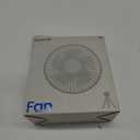 Gaiatop Mini Electric Fan with 360 Rotation, 5.5mm Gaps, Rechargeable Battery, 3 Speeds, Purple