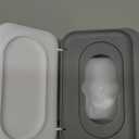 Wipes Dispenser, Wipe Holder for Baby & Adult, Seposeve Refillable Baby Wipe Container, Keeps Wipes Clean. Non-Slip, Easy Pull Wipes Pouch Case, Grey