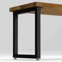 Metal Table Legs 28 Inch Heavy Duty Metal Desk Legs Industrial Black Table Legs, Furniture Legs