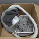 Skip Hop Baby Ergonomic Activity Floor Seat for Upright Sitting Lightweight and Travel-Friendly Silver Lining Cloud Grey Age 0+