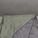 Blissful Diary Baby Splat Mat for Under High Chair, 50.4 x 50.4 Inch Wipeable Splash Mat, Waterproof and Washable, Anti-Slip Floor Protector, Sage Green