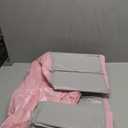 Furrybaby Dog Pool, Kiddie Pool Hard Plastic Foldable Dog Pools for Large Dogs Portable Pet Doggie Wading Swimming (Pink 47'') Indoor and Outdoor