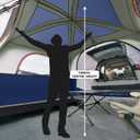 UNP SUV Tent for Camping, 6-Person SUV Tailgate Tent - Easy Set Up with Rainfly, 10'x9'x78in(H)