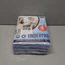 Utopia Bedding Washable Underpads 34" x 36" (Pack of 4), Waterproof Reusable Heavy Absorbency Incontinence Bed Pads for Adults, Kids, Elderly and Pets, Bedwetting Pads for Sofa and Couch (Blue)