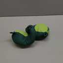 INFANZIA Kids Chin Supporting Travel Neck Pillow, Helps Support Head and Neck, Comfortably Designed for Head, Neck, and Chin Support - Gifts for Toddler/Child/Kids, Green