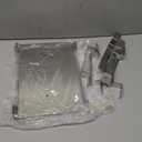 Shimeyao 6 Pcs Stainless Steel Door Painting Stands 11 x 8 Inch Metal Paint Racks for Door Stacking Fliping Painting Drying Interior or Exterior Doors Kitchen Cabinet (Stainless Steel Color)