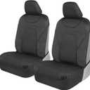 Motor Trend AquaShield Waterproof Front Seat Covers, Black Seat Covers for Cars  Neoprene Front Car Seats Cover, SUV Seat Covers Protector - Car Interior Cover for Auto, Trucks, & Dog Owners
