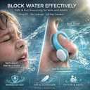 Swimming Nose Clip Ear Plugs - 9 Packs Silicone Swim Nose Plugs with Earplugs for Kids, Waterproof Pool Nose Plug for Diving Surfing and Other Water Sports with Storage Box, Multi-Color