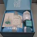 Self Care Get Well Soon Gifts for Women, Luxury Ocean Spa Gift Basket with Flannel Blanket - Unique Birthday Christmas Mother's Valentines Day Gifts for Mom Wife Girlfriend Best Friend Sister Her